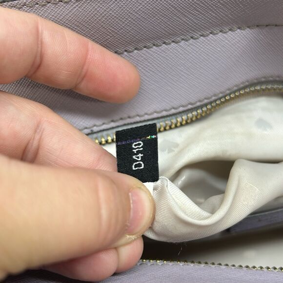 *2956 Kate Spade purple satchel 237792956 - Picture 6 of 14